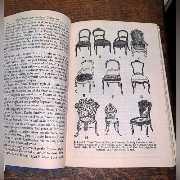 1946 Vintage Hardcover FIRST READER FOR ANTIQUE COLLECTORS - Picture 11 of 12